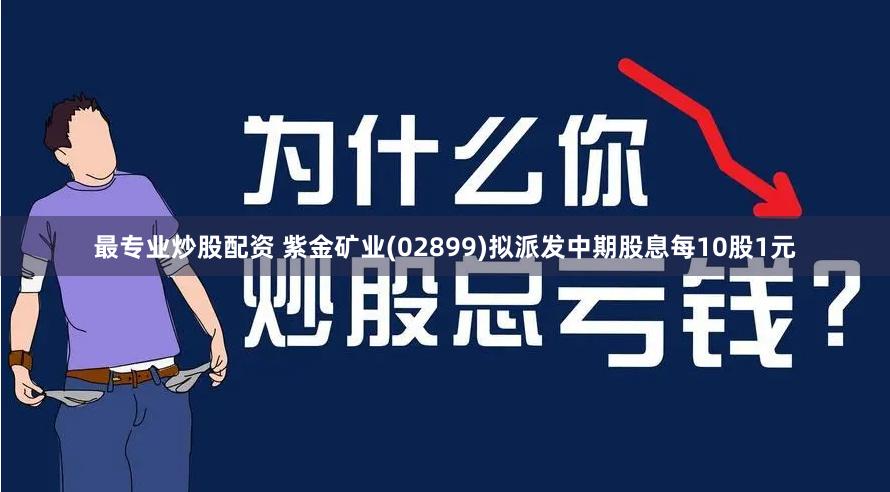 最专业炒股配资 紫金矿业(02899)拟派发中期股息每10股1元