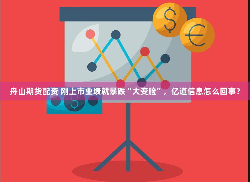 舟山期货配资 刚上市业绩就暴跌“大变脸”，亿道信息怎么回事？